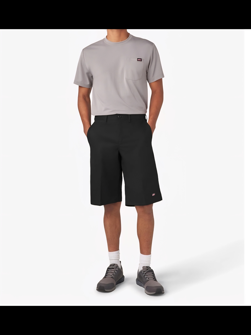 Dickies Men's 13" Twill Work Short Black Size 44